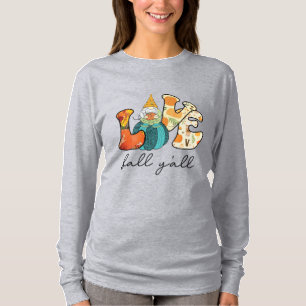 Liefde Herfst Y'all T-shirt