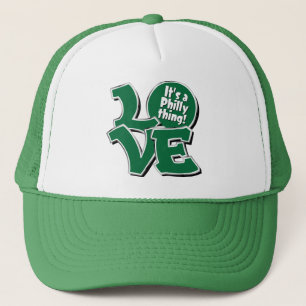 Liefde! Het is een Philly ding. Trucker Pet