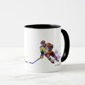 Liefde Hockey zo veel plezier in de Mok van het ci (Voorkant rechts)