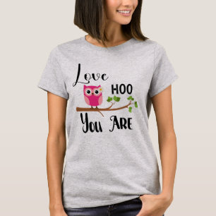 Liefde hoe roze je bent t-shirt