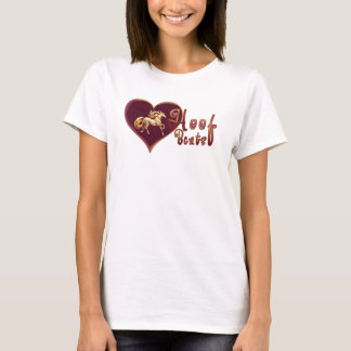 Liefde Hoof Beats T-shirt