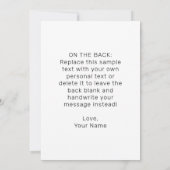 Liefde | Houb Arab Typografie Kaart (Achterkant)