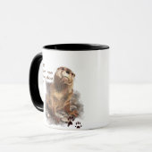 Liefde House schreef zo veel als ik Mok voor prijs (Voorkant links)