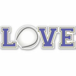 Liefde Hurling Gaelic Ierse Sport Sticker