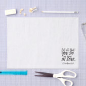 Liefde in actie - 1 Korintiërs 16:14 Inspirerend Tissuepapier (Craft)