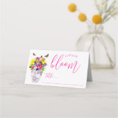 Liefde in bloei bloemenbruiloft (Voorkant)