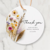 Liefde in Bloei Bruidsfeest Hartelijk Dank Bedankjes Labels (Voorkant)