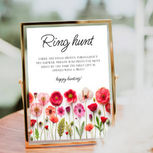 Liefde in Bloom Meadow Vrijgezellenfeest Game Poster