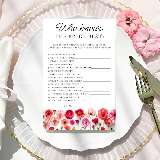 Liefde in Boom Wie kent Bruid de Beste Douche Spel