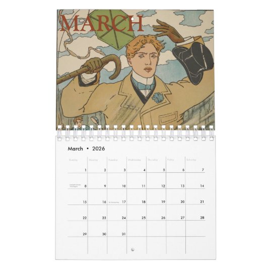  liefde in de 19e eeuwse Pas getrouwd Kalender (Mar 2026)