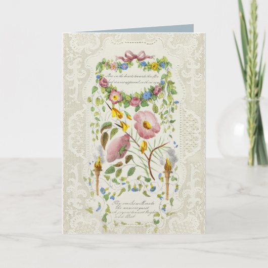 Liefde in de harten Valentijn Feestdagen Kaart (Voorkant)