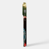 Liefde in een elegant script | Gepersonaliseerd fo iPhone Hoesje (Linkerkant)