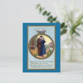 Liefde in een  Romance Briefkaart (Staand voorkant)