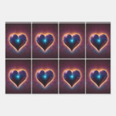 Liefde in elke hartslag inpakpapier vel (Voorkant)