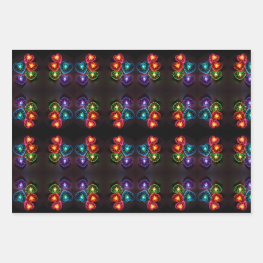 Liefde in elke hartslag inpakpapier vel (Voorkant 3)