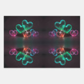 Liefde in elke hartslag inpakpapier vel (Voorkant 2)