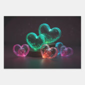 Liefde in elke hartslag inpakpapier vel (Voorkant)