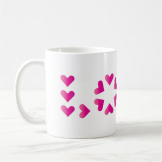 LIEFDE in harten Koffiemok
