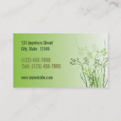 Liefde in het landschap? visitekaartje (Achterkant)