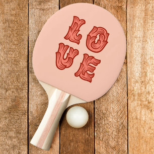 Liefde in het roze tafeltennisbatje