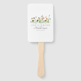 Liefde in het Vrijgezellenfeest Bloom Handwaaier