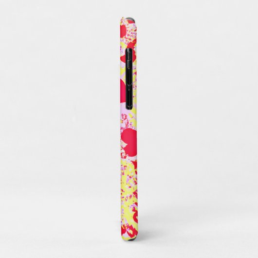Liefde in Levendig Kleurenpatroon Case-Mate iPhone Case (Achterkant/links)