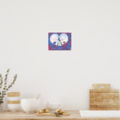 Liefde in Pastels Poster (Keuken)