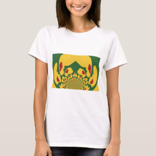 Liefde in Rasta Kleuren: Reggae Hearts T-shirt
