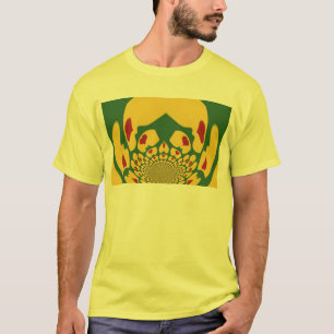 Liefde in Rasta Kleuren: Reggae Hearts T-shirt