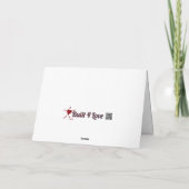 Liefde in relatiewenskaart met envelop kaart (Achterkant)