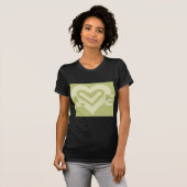 Liefde in Sage Green T-shirt (Voorkant volledig)