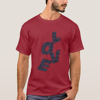 Liefde in Valentijnsdag T-shirt
