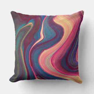 Liefde in Wit Script met Hart Custom Photo Throw Kussen