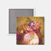 Liefde in Wonderland - Magneet (Voorkant / Achterkant)