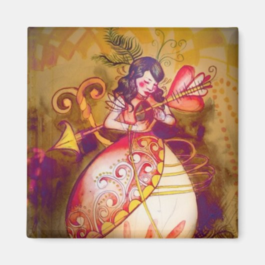 Liefde in Wonderland - Magneet (Voorkant)