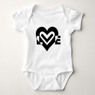 Liefde in zwart romper