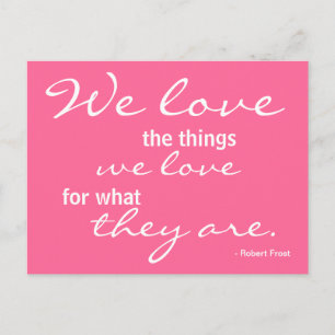 Liefde, inspiratie - Briefkaart