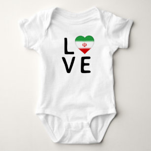 Liefde - Iran vlag Romper
