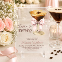 Liefde is aan het brouwen Bow Espresso Koffie Brui