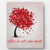 liefde is alles wat je nodig hebt fotoplaat (Voorkant)