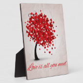 liefde is alles wat je nodig hebt fotoplaat (Zijkant)