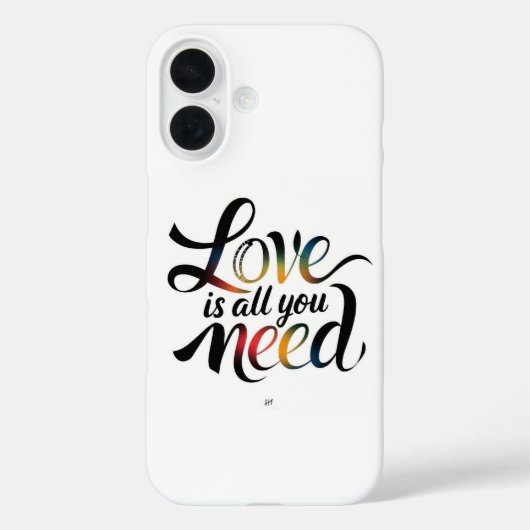 Liefde is alles wat je nodig hebt - Hartverwarmend Case-Mate iPhone Case (Achterkant)