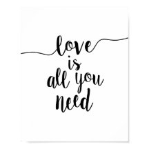 Liefde is alles wat je nodig hebt Inspirerend quot