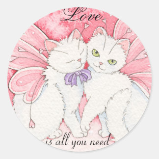 Liefde is alles wat je nodig hebt sticker