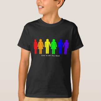 Liefde is alles wat je nodig hebt t-shirt