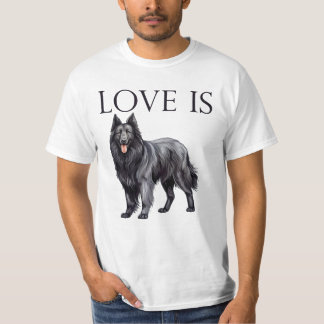 Liefde is Belgische herdershond T-shirt