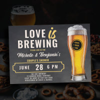 Liefde is Bierbrouwen Couple's Coed Shower Chalk