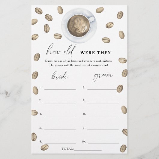 Liefde is brouwen Hoe oud waren ze bruids (Voorkant)