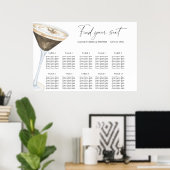 Liefde is brouwen Trouwstoel grafiek Poster (Thuiskantoor)