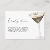 Liefde is brouwen vrijgezellenfeest Display Shower Informatiekaartje (Voorkant)